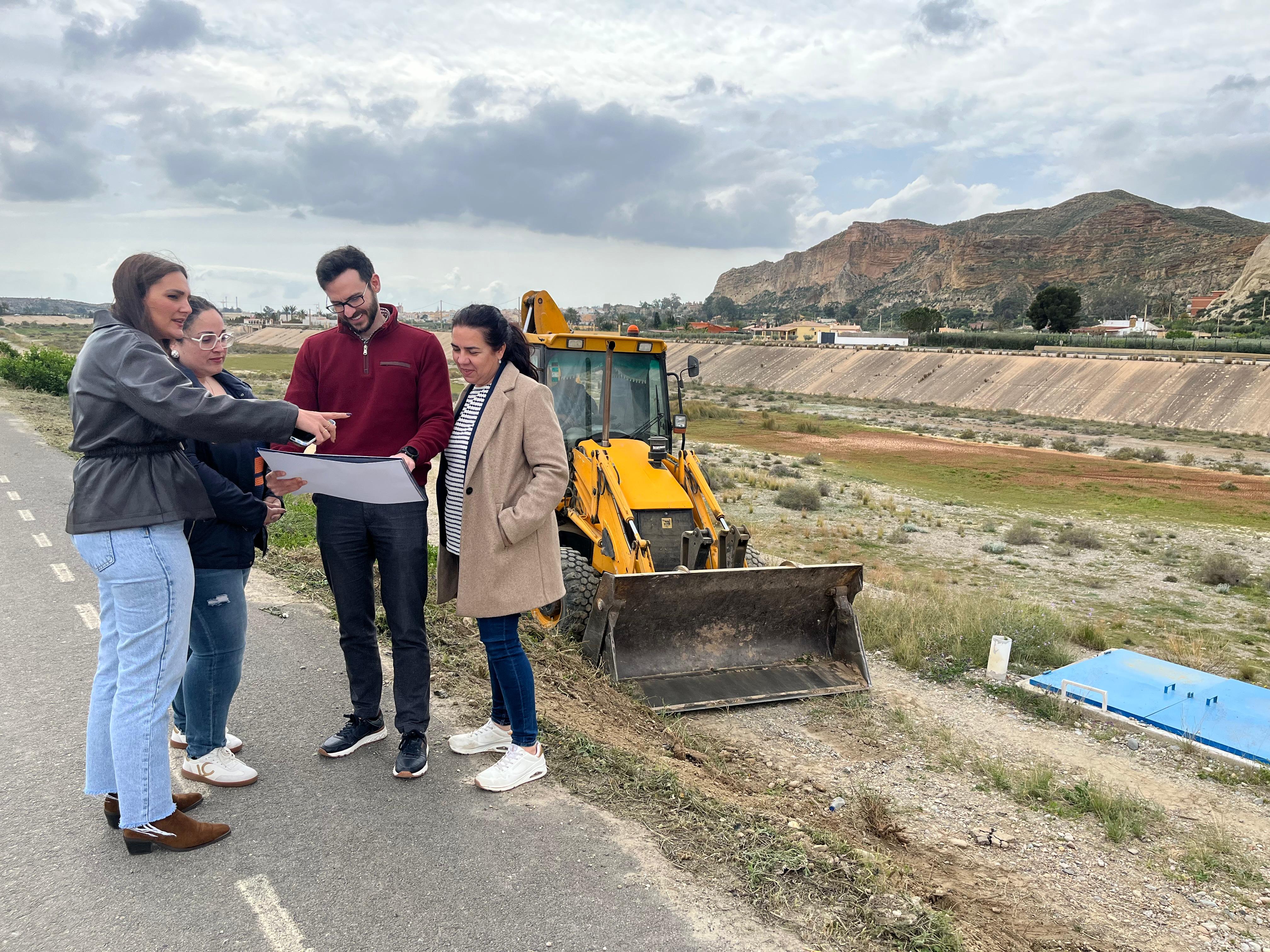 Corredor verde sostenible en el ciclocarril del embalse cuevano